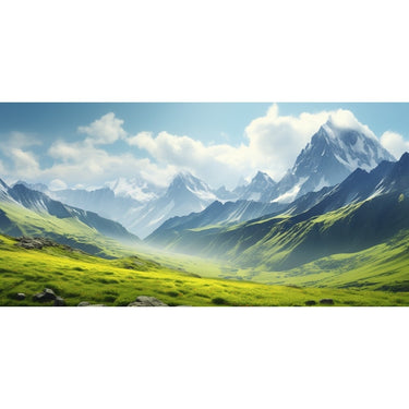 Extra Large Mountain Painting